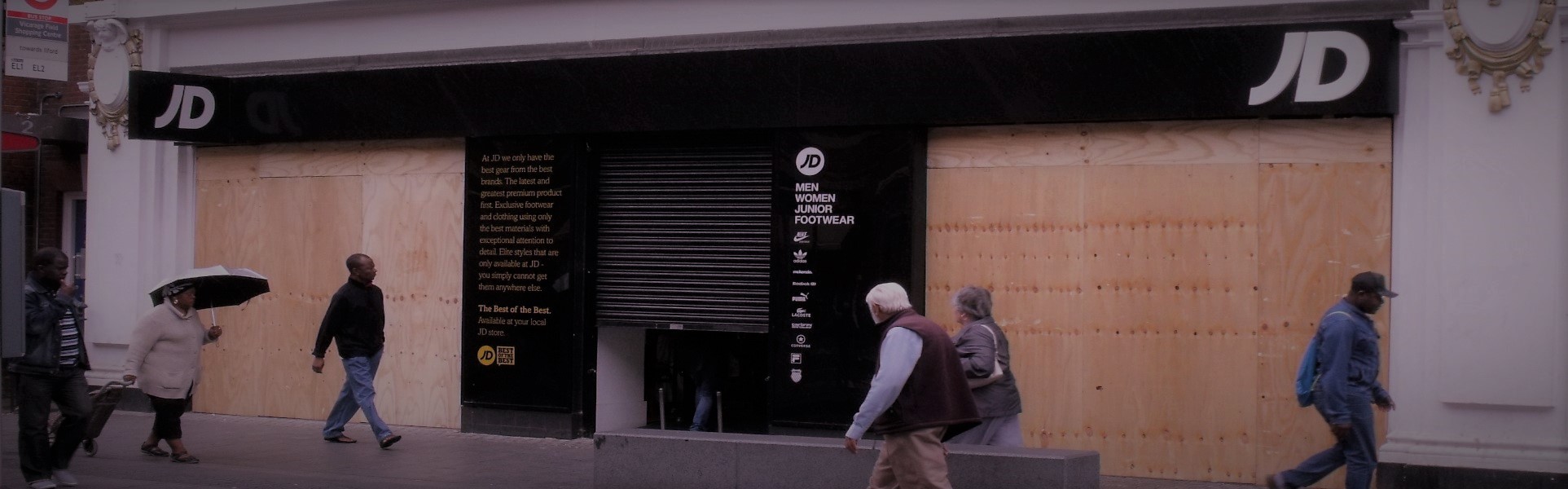 Slider, Glaziers in Soho, W1